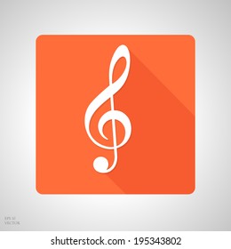 Treble Clef App Icon