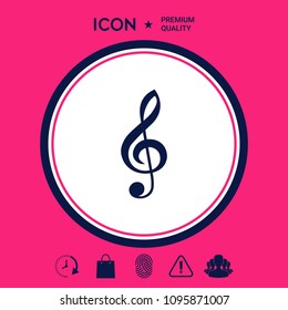 Treble clef icon