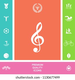 Treble clef icon