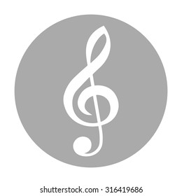 Treble clef icon