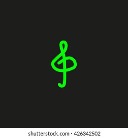 treble clef icon