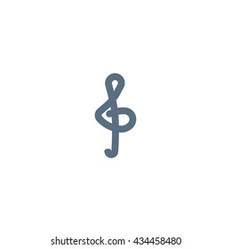 treble clef icon