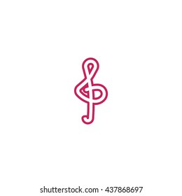 treble clef icon