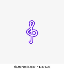 treble clef icon