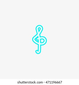 treble clef icon