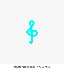 treble clef icon