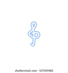 treble clef icon