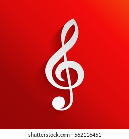 Treble clef icon