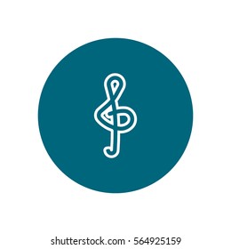 treble clef icon