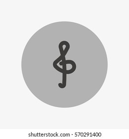 treble clef icon