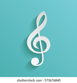 Treble clef icon