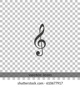 Treble clef icon.