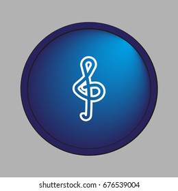 treble clef icon