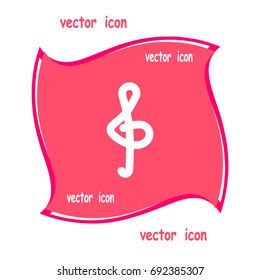 treble clef icon