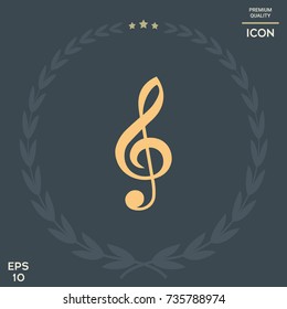 Treble clef icon