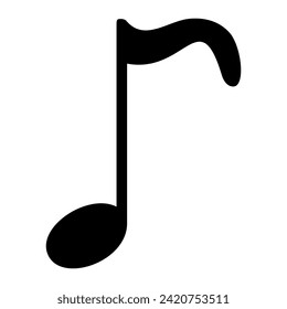 Treble clef icon. Vector music Icon.Music Icon in trendy flat style isolated on grey background. Note symbol for your web site design, logo, app, UI. Vector illustration.