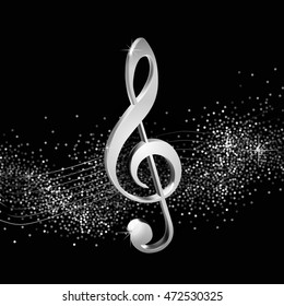 Silver Treble Clef High Res Stock Images Shutterstock