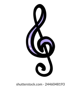 Icono de garabato de Vector de agudos