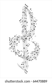 1,856 Musical notes cross Images, Stock Photos & Vectors | Shutterstock