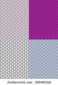 treble clefs for use as wallpapers and patterns