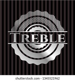 Treble silver badge