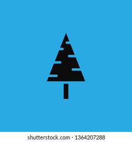 tree 1 icon vector
