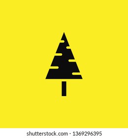 tree 1 icon vector