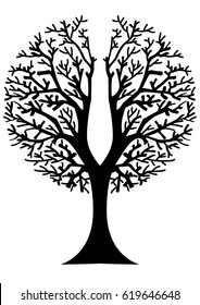 tree for 3d woods Stage props