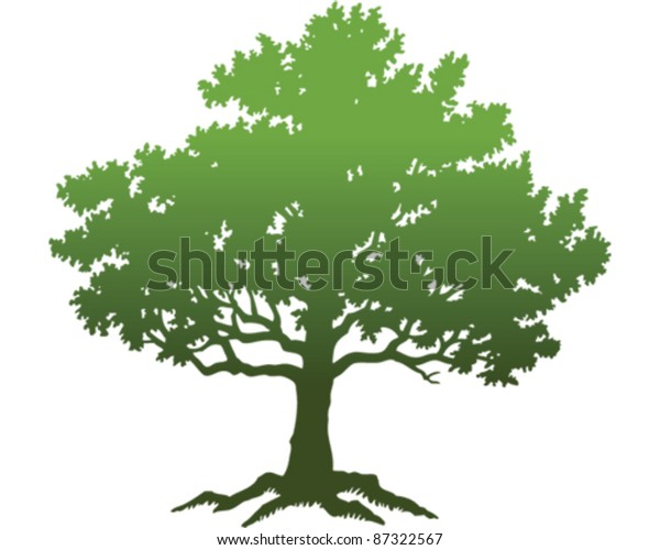 Tree Stock Vector (Royalty Free) 87322567