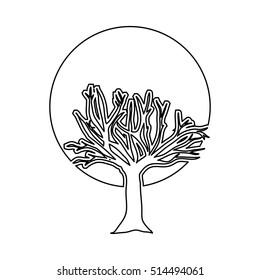 tree abstract icon image