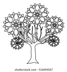 tree abstract icon image