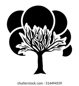 tree abstract icon image