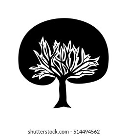 tree abstract icon image