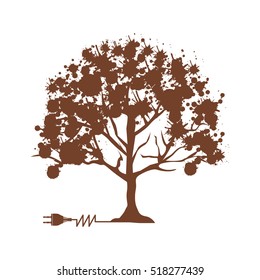 tree  abstract icon image 