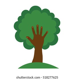 tree  abstract icon image 