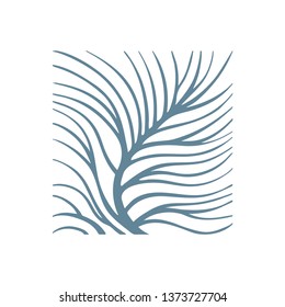 Tree. Tree abstract logo. Tree branches vector illustration. Part of set.