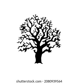 TREE ABSTRACT LOGO DESIGN VINTAGE ELEMENT VARIES