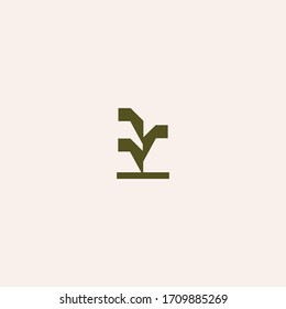 Diseño de plantilla de logotipo de resumen de árbol en ilustración de vector 