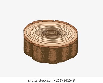 tree Annual ring logo natutal texture wood nature cut tree