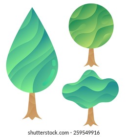 tree Art isolated