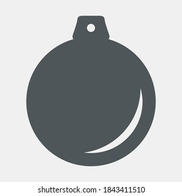 Tree ball toy decoration quality vector illustration cut