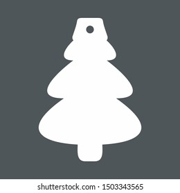 Tree ball toy decoration vector