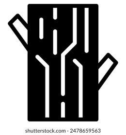 Tree Bark icon for web, app, infographic etc