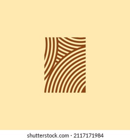 
Texture d'écorce d'arbre sur fond jaune avec format vectoriel