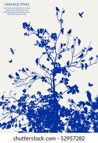 tree and bird