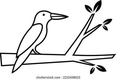 tree and Bird logo design