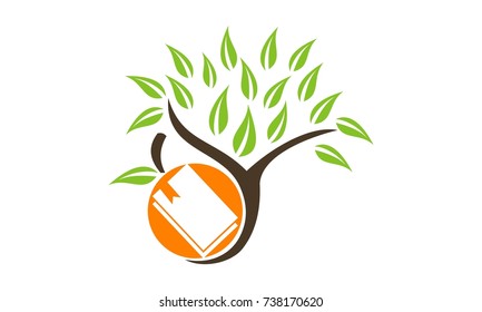 Tree book and fruit