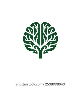 Tree brain logo for sale