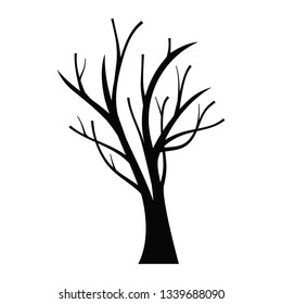 Tree and branch drawing illustration