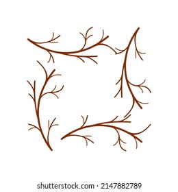 tree branch icon.vector illustration design background.